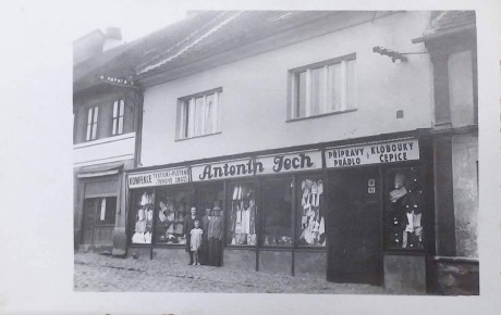 obchod Antonín Jech cca 1950 -1960